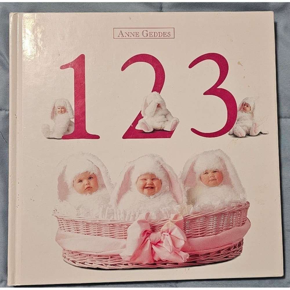 Anne‎ Geddes 1-23 Counting Board Book Toddler Childrens Photography